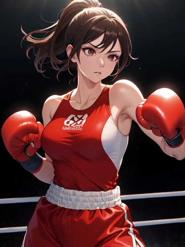 Boxer Anna — AI character on JuicyChat AI
